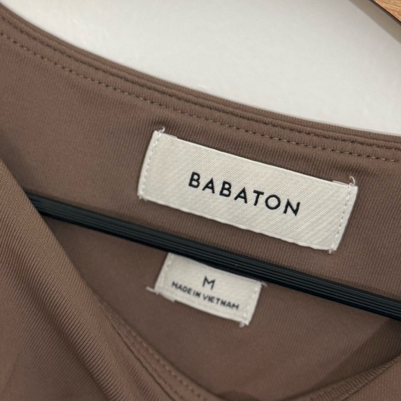 Aritzia Babaton Contour Tank Bodysuit - Taupe - Size M - Like New! - Picture 4 of 4